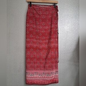 Rue 21 Style Printed Wrap Skirt  Size S